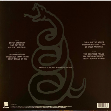 Metallica - Metallica (2LP)