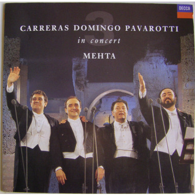 Luciano Pavarotti - 3 Tenors In Concert(+booklet)