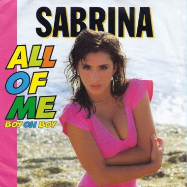Sabrina - All Of Me (7'' Single) (big hole)