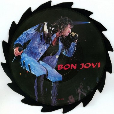 Bon Jovi - Interview ( SAW CUT SHAPED PICTURE VINYL )