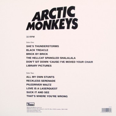Arctic Monkeys - Suck It And See