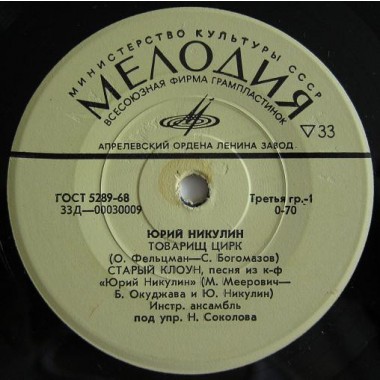 Советская (Российская) Эстрада - Юрий Никулин - Необыкновенный Отель