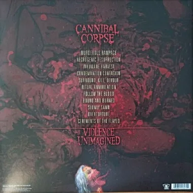 Cannibal Corpse - Violence Unimagined (White  Vinyl)