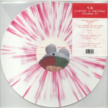 Sia - Everyday Is Christmas: Snowman EP(Red & White Vinyl)