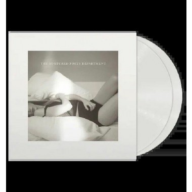 Taylor Swift - The Tortured Poets Department(2 LP)(Ghost White Vinyl)+24page booklet