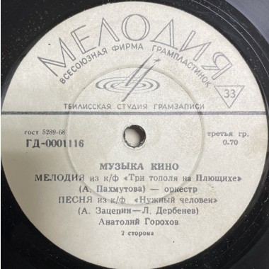 Soundtrack - Мелодия из кф 
