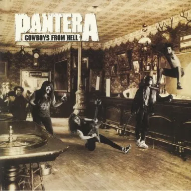 Pantera - Cowboys From Hell(White Vinyl)(USA Edition)