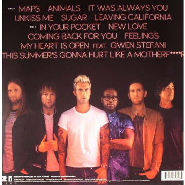Maroon 5 - V(Limited Red Vinyl)