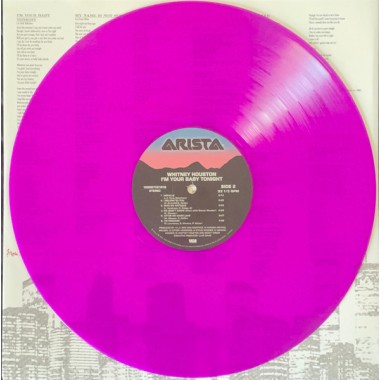 Whitney Houston - I'm Your Baby Tonight(Violet Vinyl)+booklet