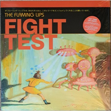 The FLAMING LIPS - Fight Test(Ruby Red Vinyl)