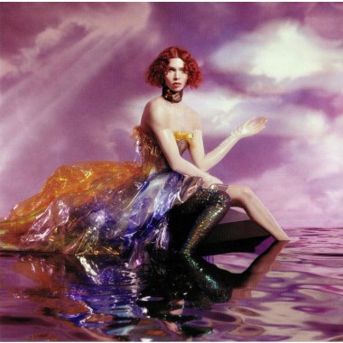 SOPHIE - Oil Of Every Pearl's Un Insides(Red Vinyl)+poster
