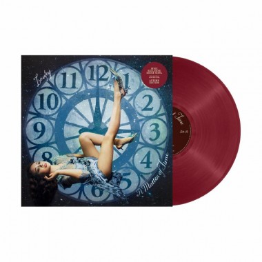 LAUFEY - A Matter Of Time (Autumn Edition) (Rouge Vinyl)+poster