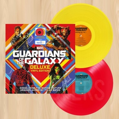 Soundtrack - Guardians Of The Galaxy: Deluxe (2 LP)(Red & Yellow Vinyl)