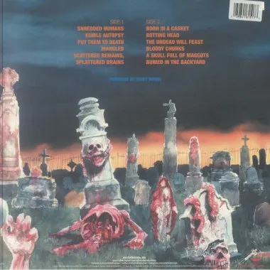 Cannibal Corpse - Eaten Back To Life(Lilac&Red Vinyl)+poster