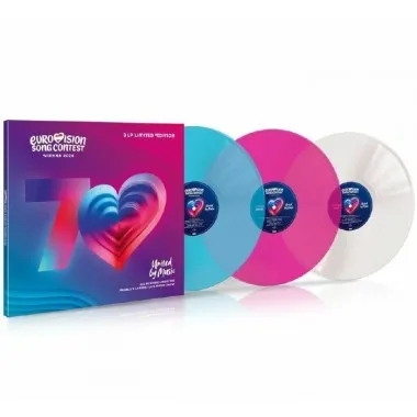 Eurovision - Eurovision Song Contest Vienna 2026(3 LP)(Blue&Pink Vinyl)