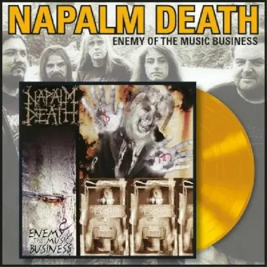 NAPALM DEATH - Enemy Of The Music Business(Yellow Vinyl)