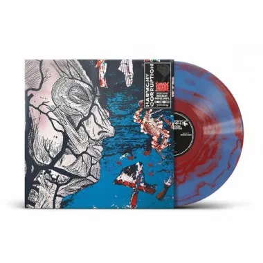 NAPALM DEATH - Harmony Corruption(Blue&Red Vinyl)
