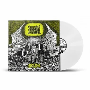 NAPALM DEATH - Scum(White Vinyl)