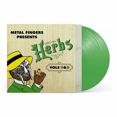 Madvillain / MF Doom & Madlib - Metal Fingers Presents: Special Herbs Vol 9 & 0(2 LP)(Evergreen Vinyl)