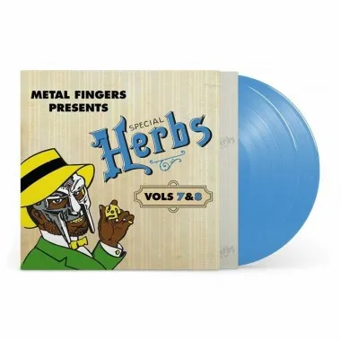 Madvillain / MF Doom & Madlib - Metal Fingers Presents: Special Herbs Vol 7 & 8(2 LP)(Blue Vinyl)