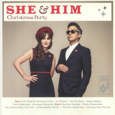 SHE & HIM - Christmas Party(Snowflake White Vinyl)